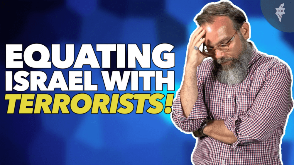 Equating Israel with terrorists?