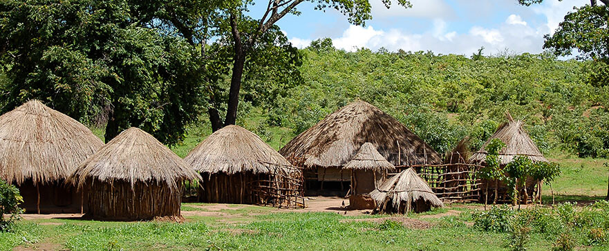 Huts Village - Zambia